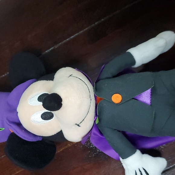 Disney Mickey Mouse Count Dracula Plush Toy Collectible - Picture 6 of 8